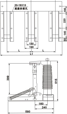JN22-40.5/31.5 Indoor High-Voltage Grounding Switch