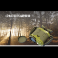 Infrared binocular hand-held observation mirror