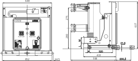 VKM-12 Series Permanent Magnet Indoor High Vvoltage Vacuum Circuit Breaker VKM-12 Series Permanent Magnet Indoor High Vvoltage Vacuum Circuit Breaker