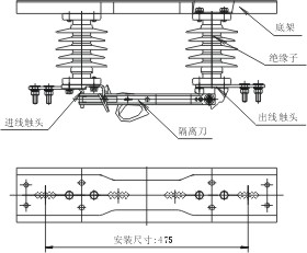 FGW9-12 High-Voltage Load Disconnector